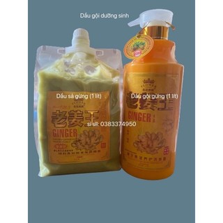 Cặp dầu gội gừng dưỡng sinh