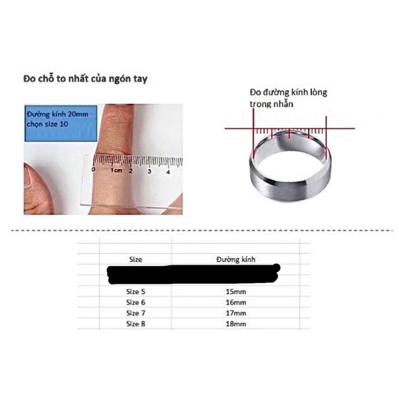 Nhẫn nữ LV titan đính đá mạ vàng