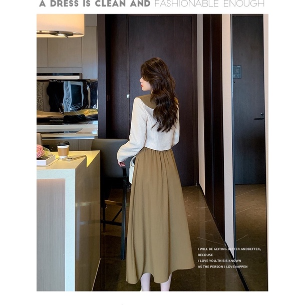 Set váy QC siêu nữ tính, ăn gian tuổi nha