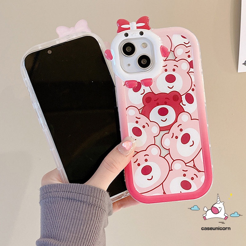 Ốp Điện Thoại Dẻo Gấu 3D Cho Realme C30 C33 C12 C15 C21Y C31 C11 C25Y C35 C25 C25s C21 C2 C1 C3 C17 8 8i 7 9 8pro 9pro + 5 6i 9i 5s 5 7i Hộp Đựng Đồ Dùng Cao Cấp Tiện Dụng