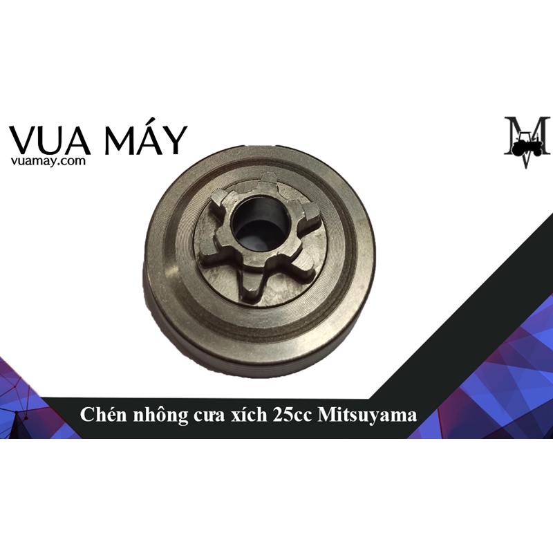 Chén nhông cưa xích tay cụt 25cc Mitsuyama