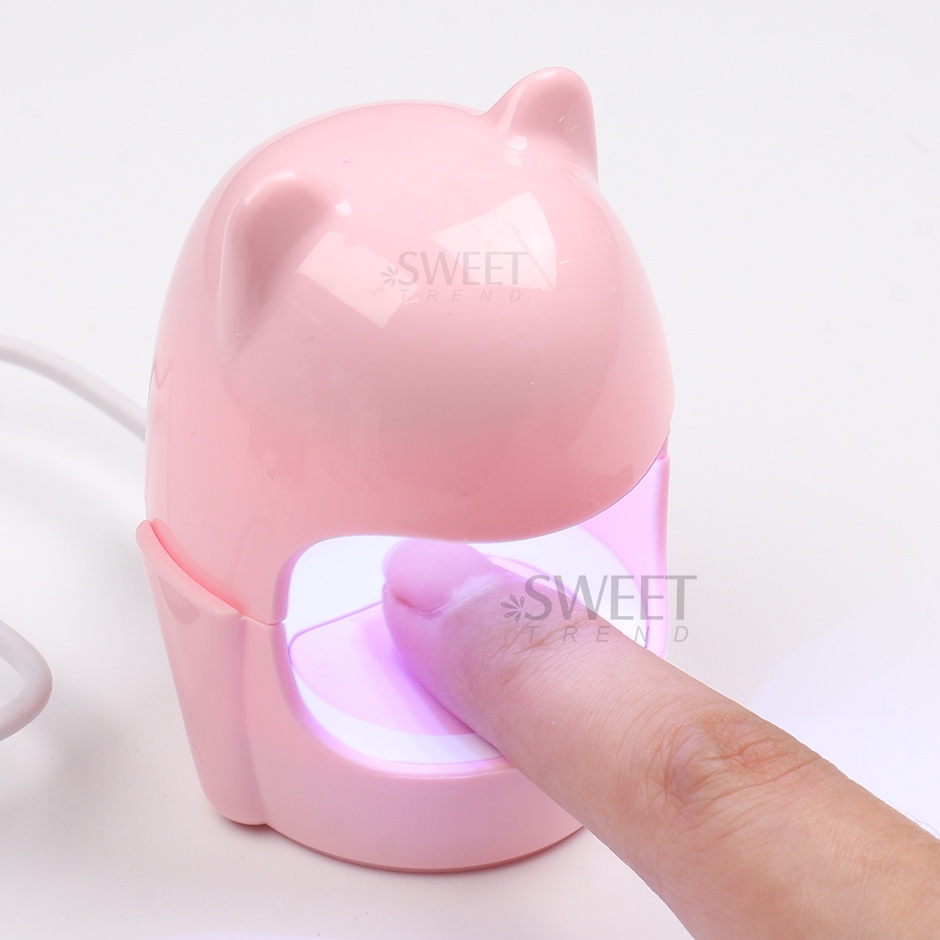 Đèn sấy khô sơn móng tay STZPRONAIL SACA053 hình vỏ trứng khủng long sạc USB