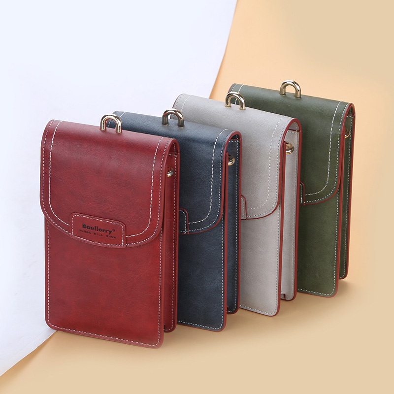 IELGY Túi Đựng Điện Thoại Đeo Chéo Sức Chứa Lớn Phong Cách Hàn Quốc Cho Nữ