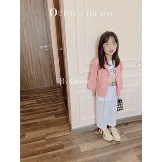 Áo vest hồng, xanh Q.B Studio