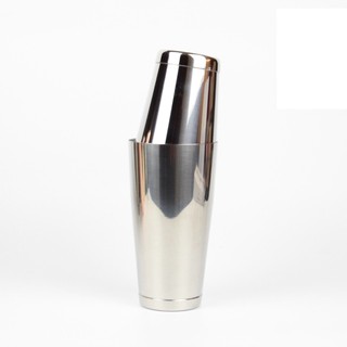 Bình lắc shaker inox 2 mảnh 2 đáy