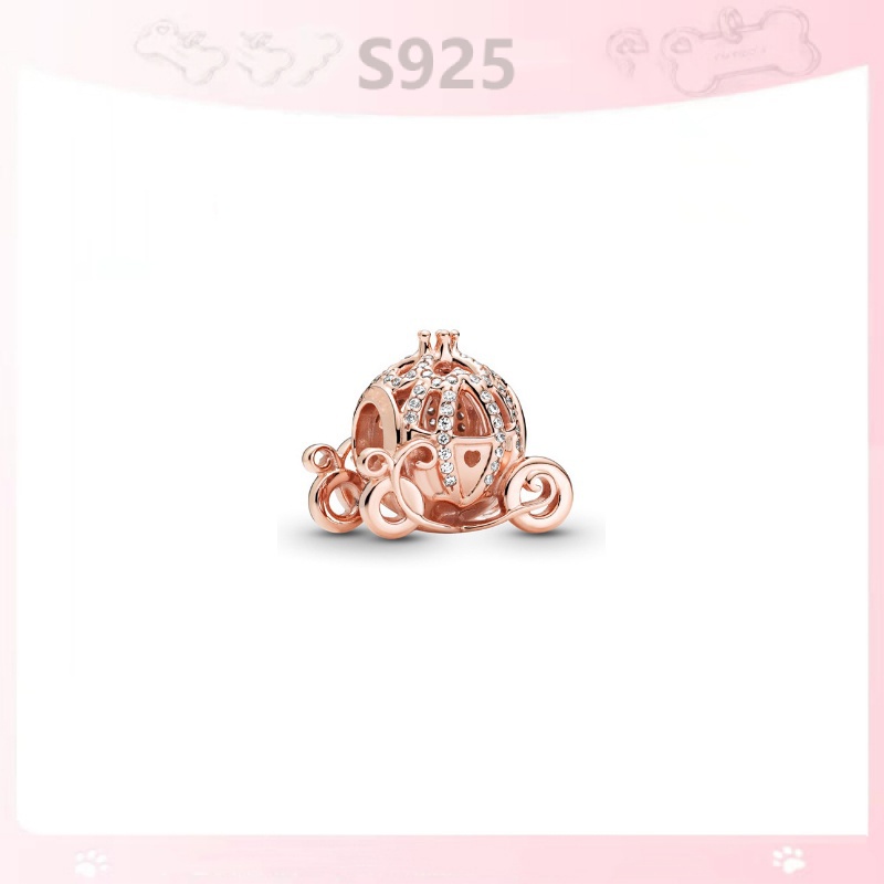 Mặt Dây Chuyền Mạ Bạc 925 Hình Vương Miện Đính Đá Thời Trang