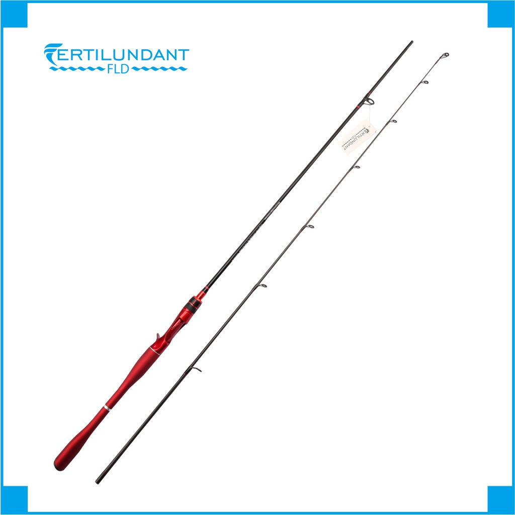 Fertilundant Cần câu cá ,FLD,2.1M, Vật liệu sợi carbon 36T, Câu cá nước ngọt, Độ cứng ML Vận chuyển địa phương，luer rod