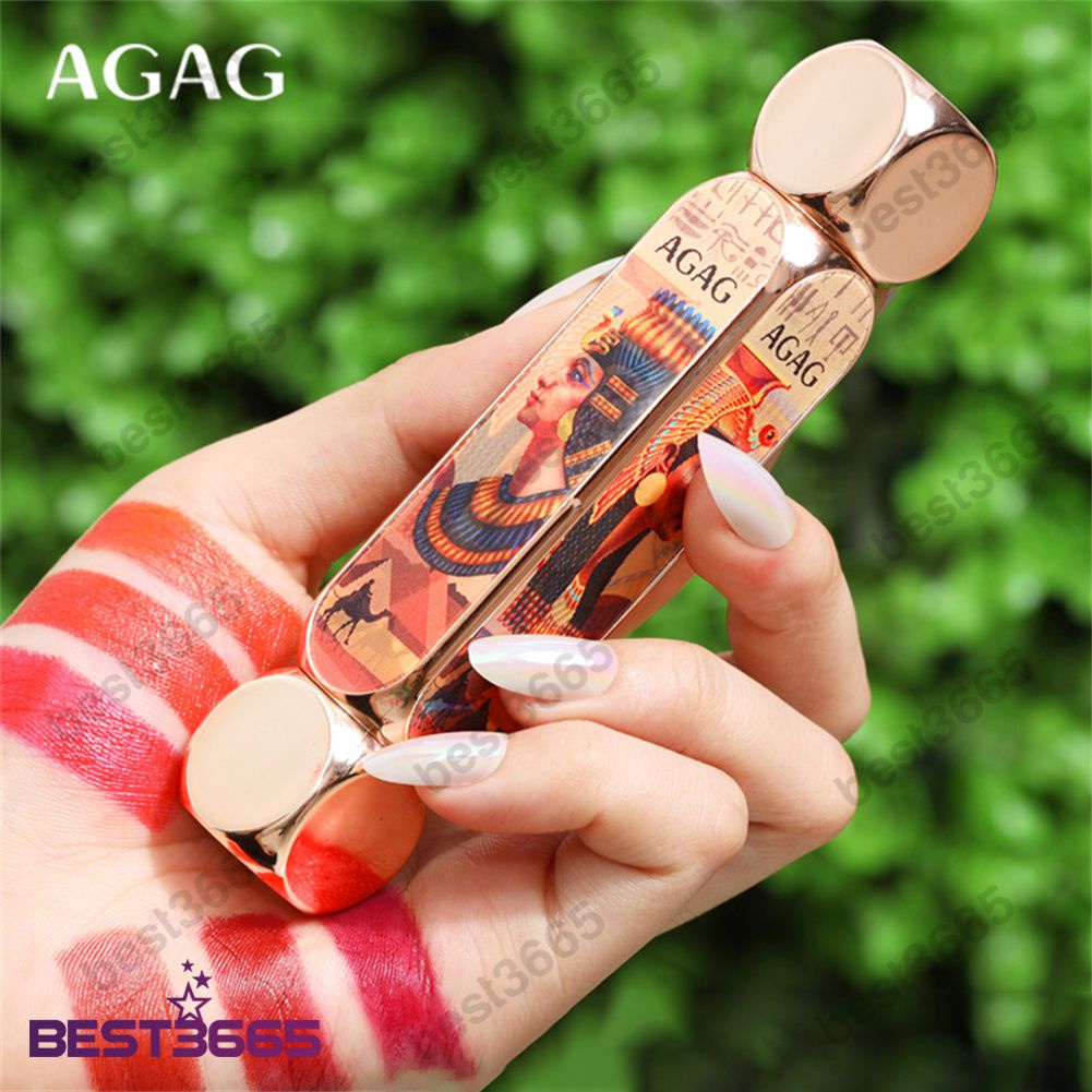 AGAG Matte Magic 6 Màu Trong 1 Son Môi 2 Đầu Matte Bền Son Môi • Best3665