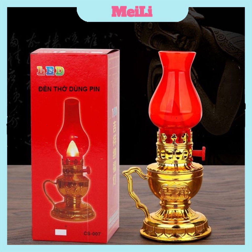 Đèn Thờ Vĩnh Cửu 🌸FREESHIP🌸 Đèn Sử Dụng Pin, Đèn thờ cúng kiểu Để Lên Bàn Thờ Trang Nghiêm Tôn Kính (tuyển sỉ).