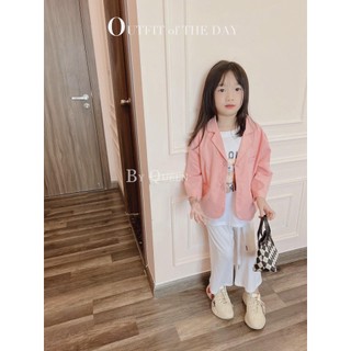Áo vest hồng, xanh Q.B Studio