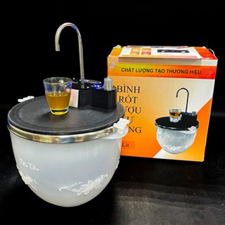 Máy Rót Rượu Tự Động - Bình Rót Rượu Thông Minh ZoZo Cảm Ứng ( Chính Hãng )