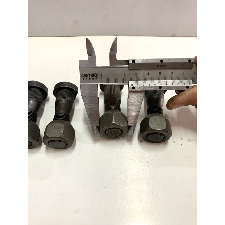 Bộ Ốc Bulong, Tắc Kê Cốt Tán Bánh Trước Xe Tải KIA Đời cũ 1T4