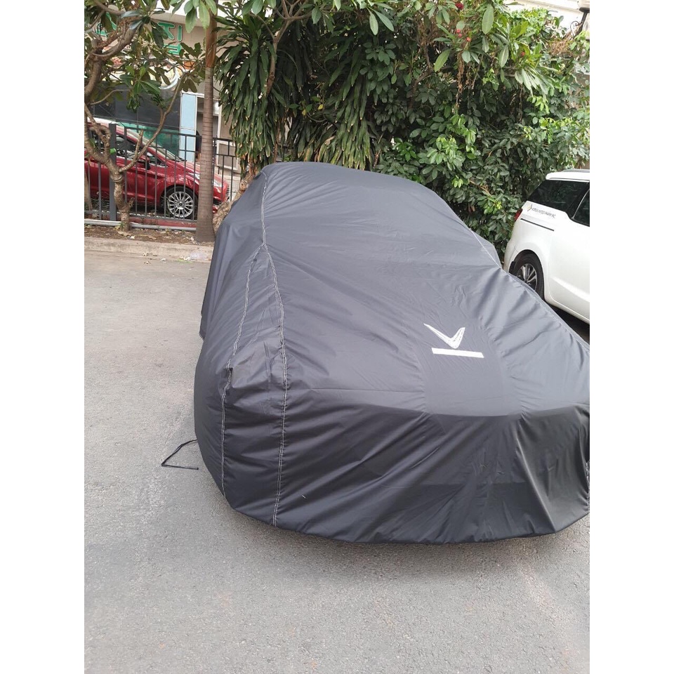 Bạt phủ ô tô Mercedes E250 - E300 vải dù cán da cao cấp che nắng, chống mưa, chống gió và chống bụi bẩn, áo trùm xe