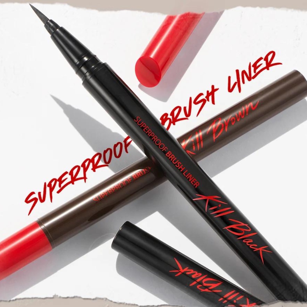 Bút kẻ mắt nước Clio Superproof Brush Liner