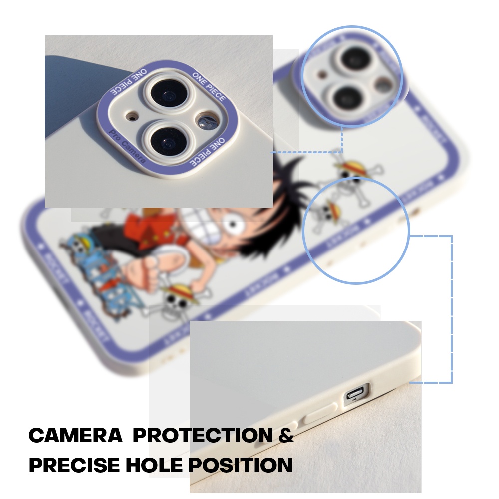 Compatible With Samsung Galaxy A01 A70 A72 A6 A7 A9 A9S Plus 2018 5G Cho Ốp lưng điện thoại In Hình dễ thương TPU Cartoon Anime Straw Hat Kid