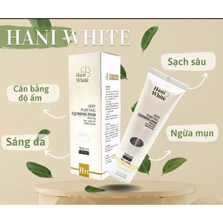 Sữa rửa mặt hani white h12