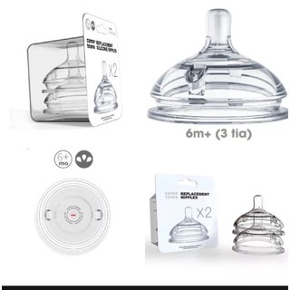 Núm ti thay thế đủ size  (1,2,3 va tia y)  cho bình como silicon 150ml và 250ml cho bé