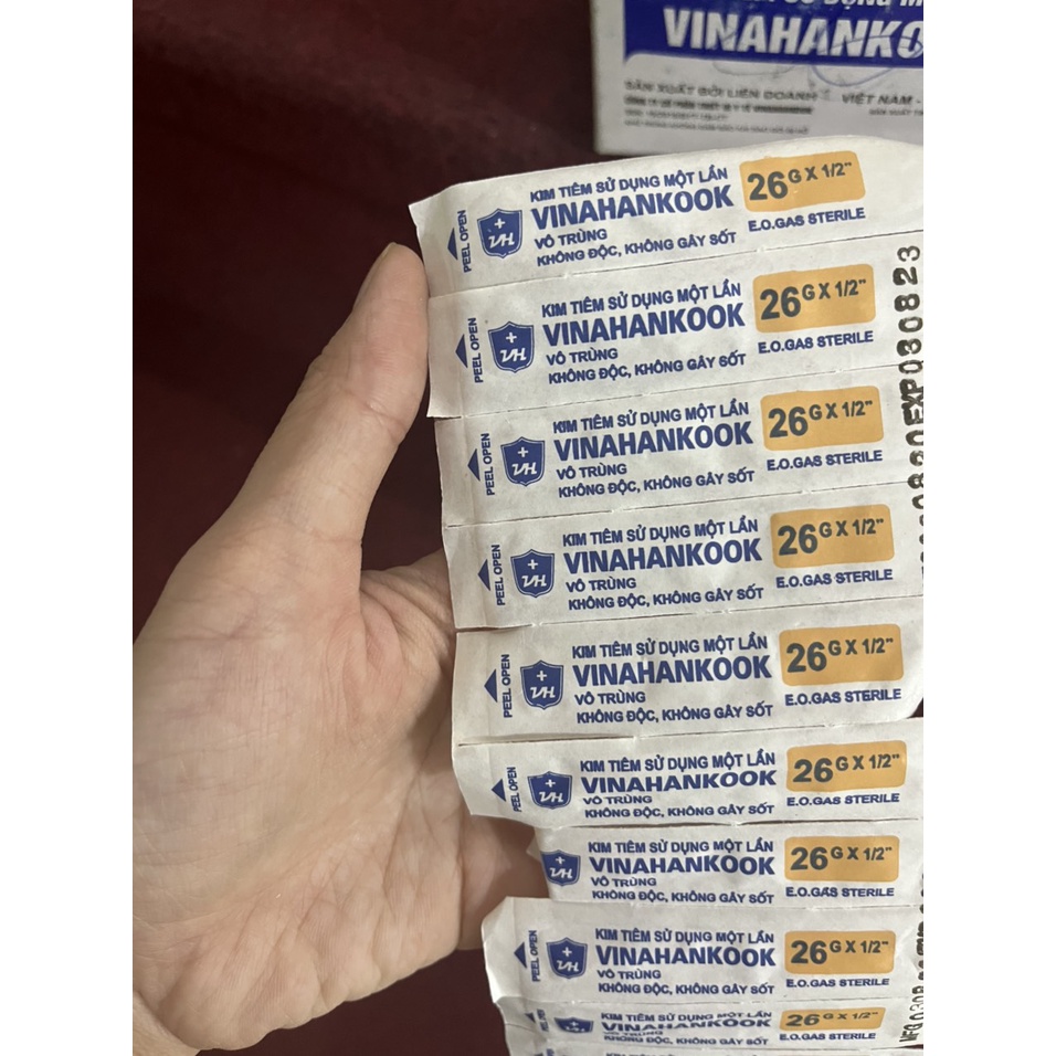 Đầu kim 26G hộp 100c