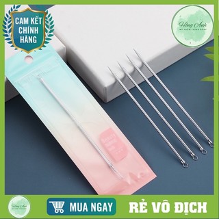 Cây Nặn Mụn 2 Đầu - Que Nặn Mụn Cao Cấp Bằng Inox Không Gỉ