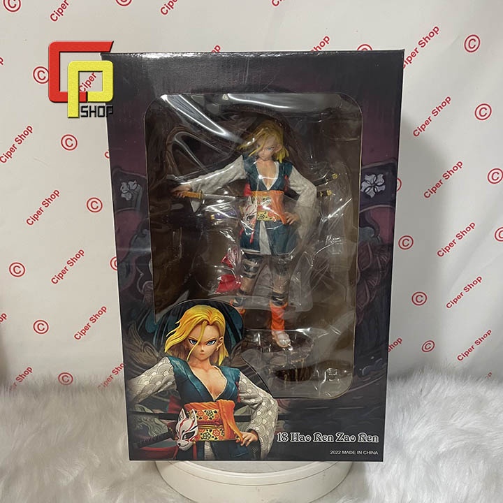 Mô hình Android 18 Samurai - Figure Dragon Ball Samurai