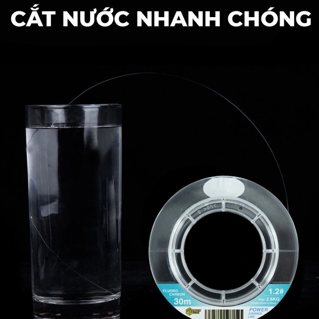 Dây Câu GUF Diamond Fluocacbon 30M