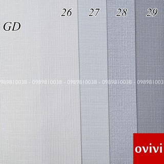 Giấy Dán Tường Màu Trơn Giả Vải, Giấy Dán Tường Phòng Ngủ Màu Trơn, Giấy Dán Tường Lụa Khồng Sẵn Keo Loại Dày
