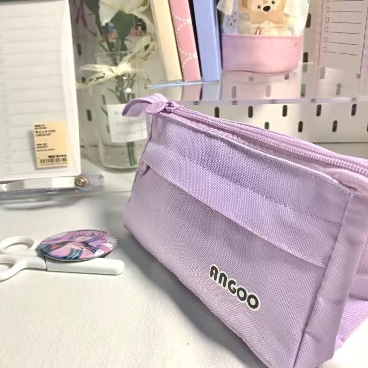 Túi Đựng Bút Đa Năng Thiết Kế Phong Cách Hàn Quốc Giản Dị Ốp