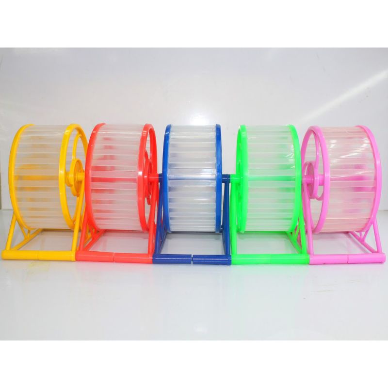 Wheel chạy cho hamster lớn nhỏ màu ngẫu nhiên