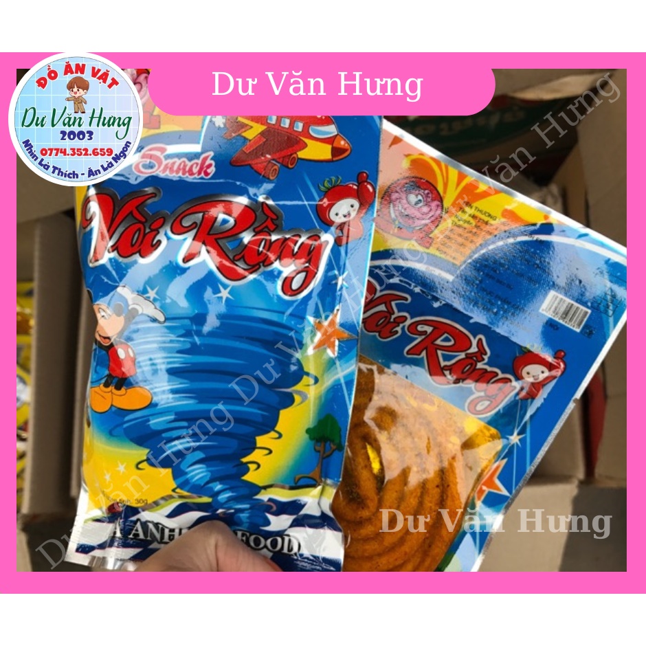 Gói snack vòi rồng cay cay