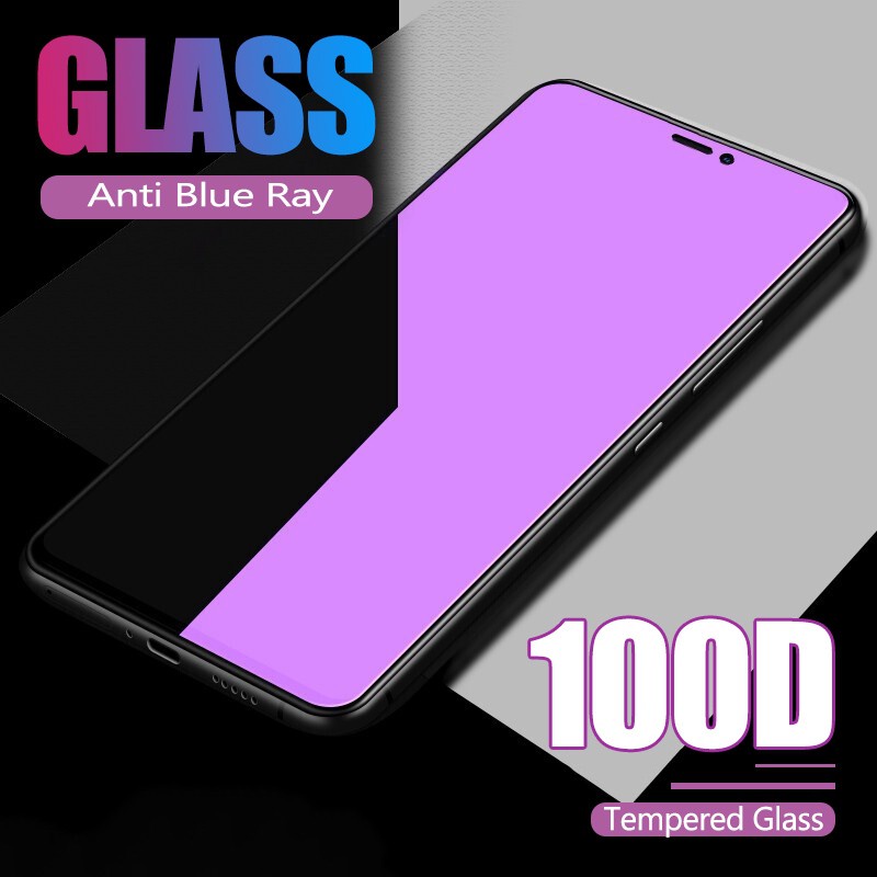 Kính Cường lực Chống Tia Sáng Xanh Cho iPhone11 12 13 14 15 Pro Max Mini Plus X XR Xs Max 8 7 6 6s Plus SE