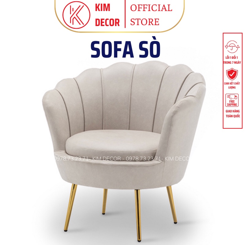 GHẾ SOFA SÒ - SOFA NAIL SOFA ĐƠN 90CM, 1M2, 1M7 | KIM DECOR