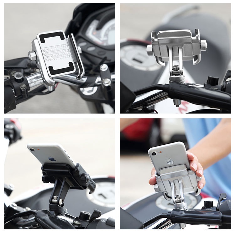 Giá Đỡ - Kẹp Xe Máy Gắn GHI ĐÔNG MOTOWOLF HÀNG LOẠI 1