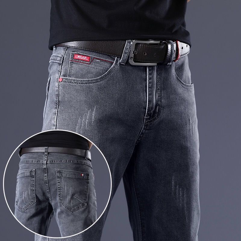 Quần Jean seluar levis 501 Chính Hãng Phối Nhung Dày Co Giãn Phong Cách Hàn Quốc Thời Trang Mùa Đông Cho Nam