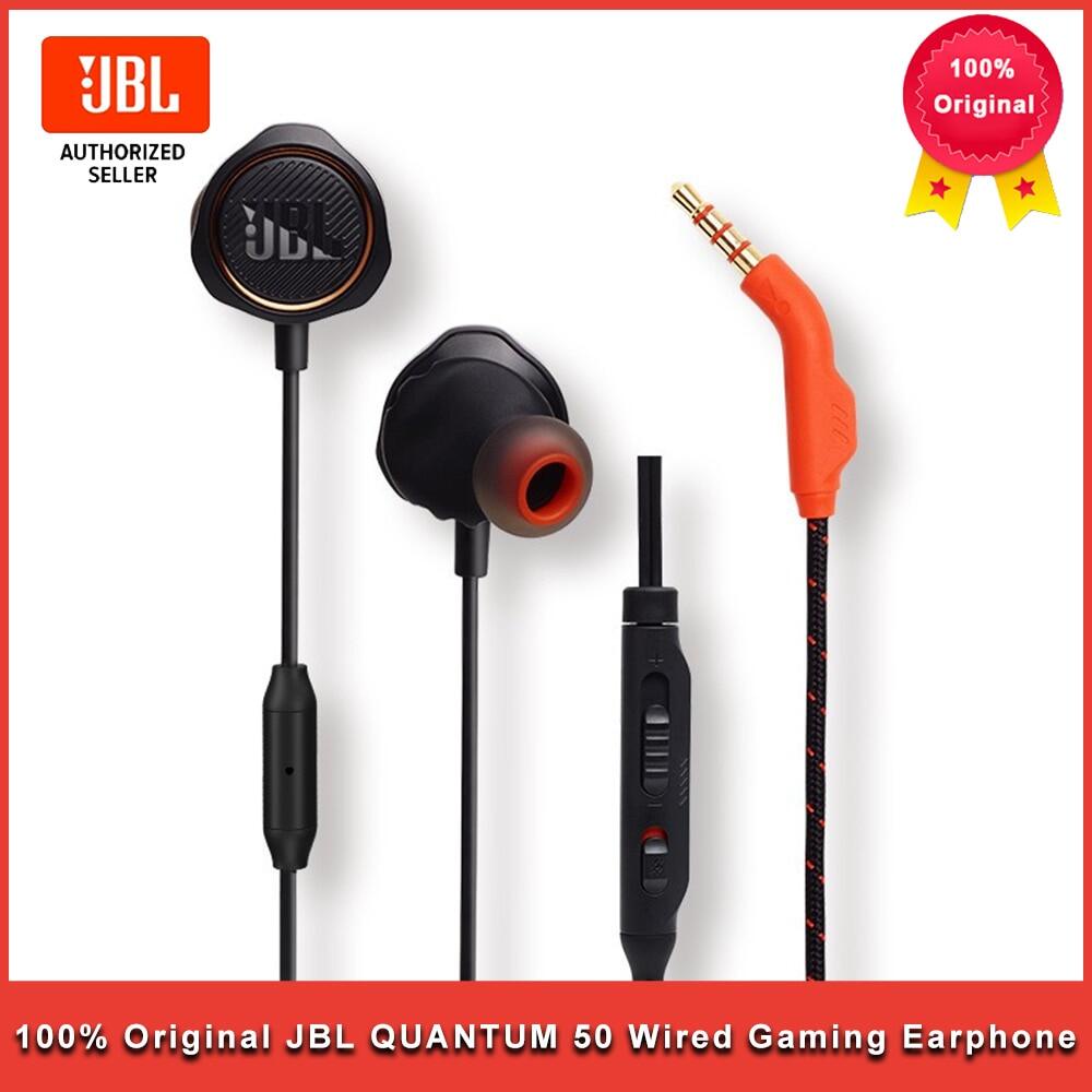 Tai Nghe Nhét Tai Có Dây JBL QUANTUM 50 Có Micro Cho Điện Thoại / PlayStation 4 / Nintendo Switch / iPhone / Mac / / VR