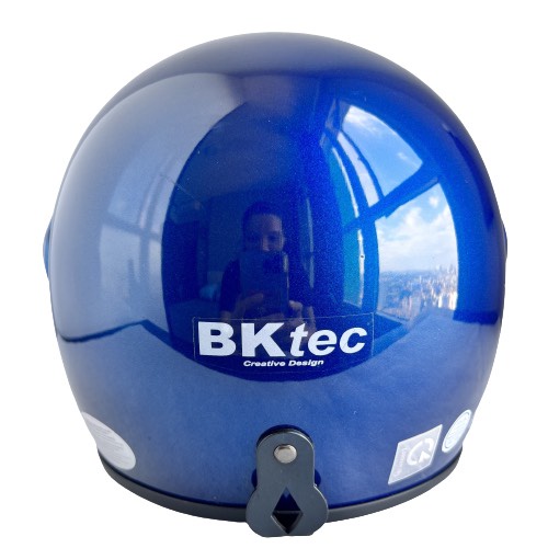 Mũ bảo hiểm trùm ¾ đầu BKtec BK26 – Xanh than bóng - Vòng đầu 56-58cm – Hàng chính hãng – Bảo hành 12 tháng