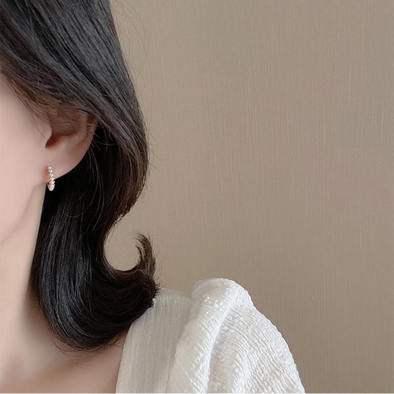 Đôi Bông Tai Ngọc Trai Thời Trang Dành Cho Nữ