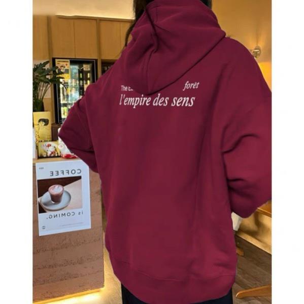 Áo hoodie FOREST MŨ 2 LỚP Chất liệu nỉ bôngform thụng nam nữ kiểu dáng unisexcó túi bụng và dây rút mũ mùa đông