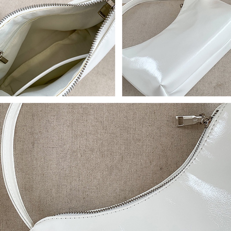 Túi Xách Đeo Vai Màu Bạc Phong Cách Hàn Quốc Cho Nữ