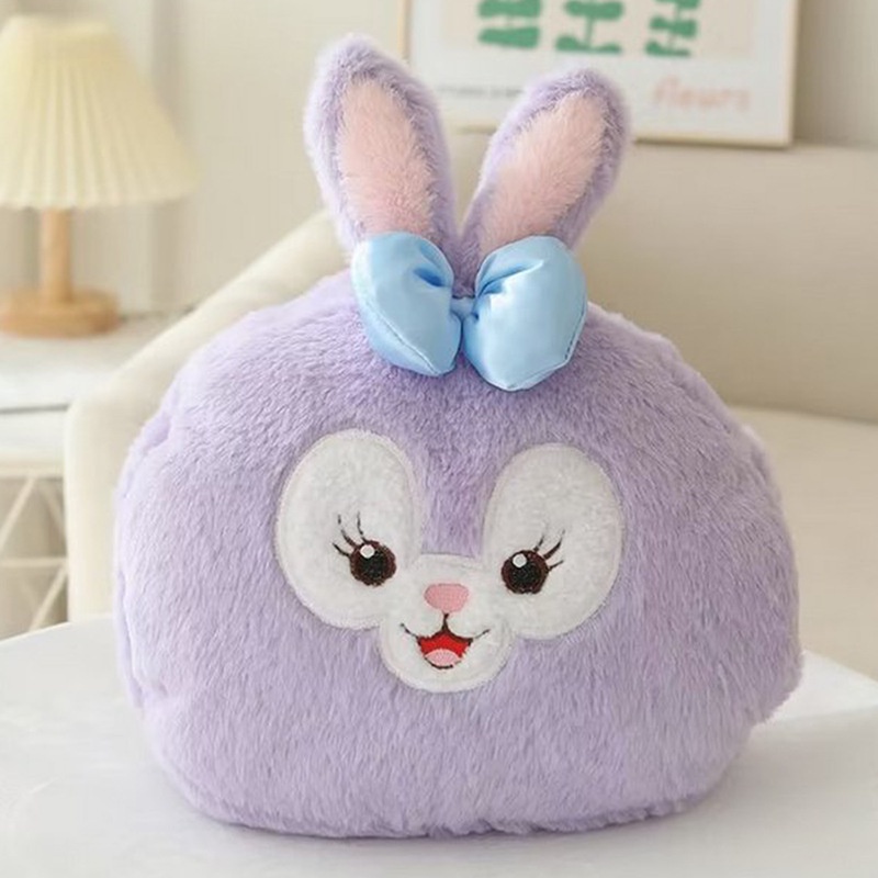 Gấu dâu Lotso Bộ 4 Gối Giữ Ấm Tay Hình Cinnamoroll StellaLou Melody KT Lucifer Kuromi