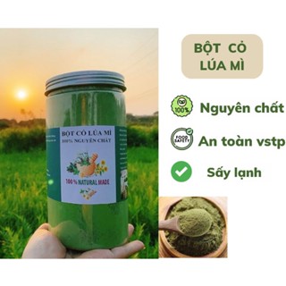 Bột cỏ lúa mì sấy lạnh nguyên chất 100% 500g
