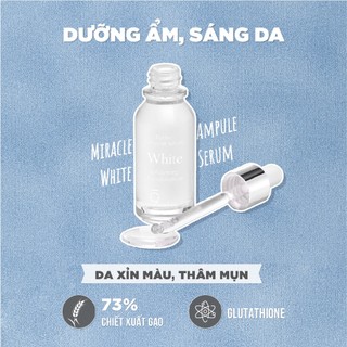 9 Wishes Tinh chất Miracle White Ampule Serum 25ml