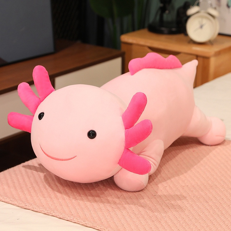 Mới Thú Nhồi Bông Axolotl Nhiều Màu Đáng Yêu Cho Bé
