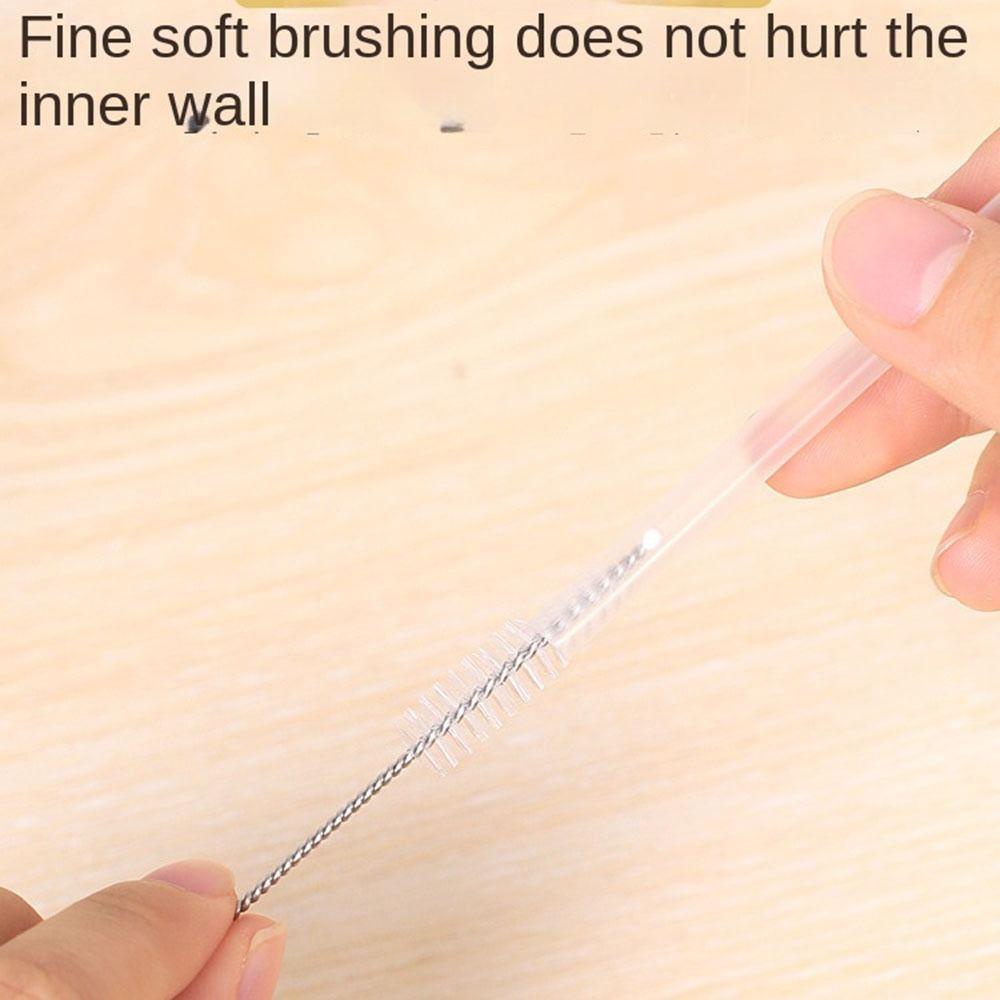 Cọ Vệ Sinh Bình Sữa Bằng Thép Không Gỉ Mềm Mại Tiện Dụng