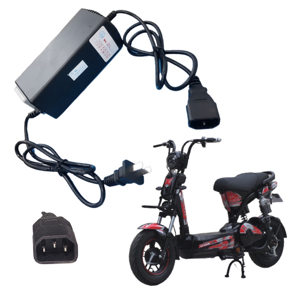 SẠC XE ĐIỆN 48V12AH DÀNH CHO XE ĐẠP ĐIỆN (4 BÌNH TO 48V12AH) -BẢO HÀNH 1 NĂM LỖI 1 ĐỔI 1