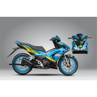Tem trùm winnerx v3 xanh vàng shark,team decal winx