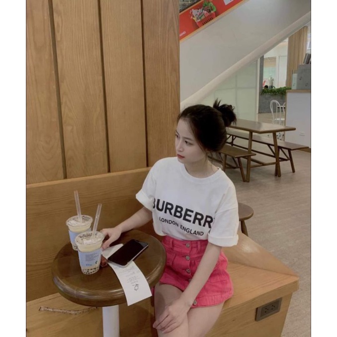 Áo thun unisex BBR London England phong cách LUXURY nam nữ form rộng vải cotton 100% Bestquality 1:1