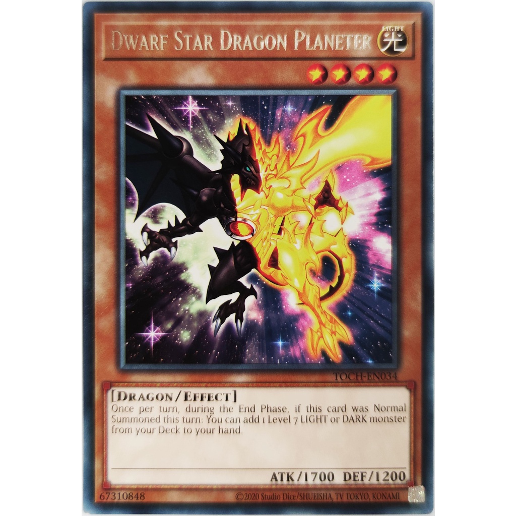 [Thẻ Yugioh] Dwarf Star Dragon Planeter |EN| Rare