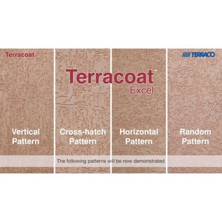 Terracoat Excel - vữa sơn cát xước Terraco thi công bay trát -5kg