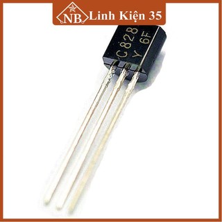 C828 TO-92 transistor NPN 0,1a 25v