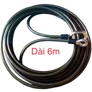 Dây cáp khoá Mars one dày 12mm dài 6m